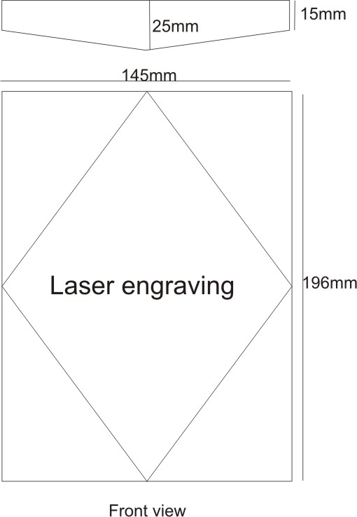 exclusive diamond trophy design, 