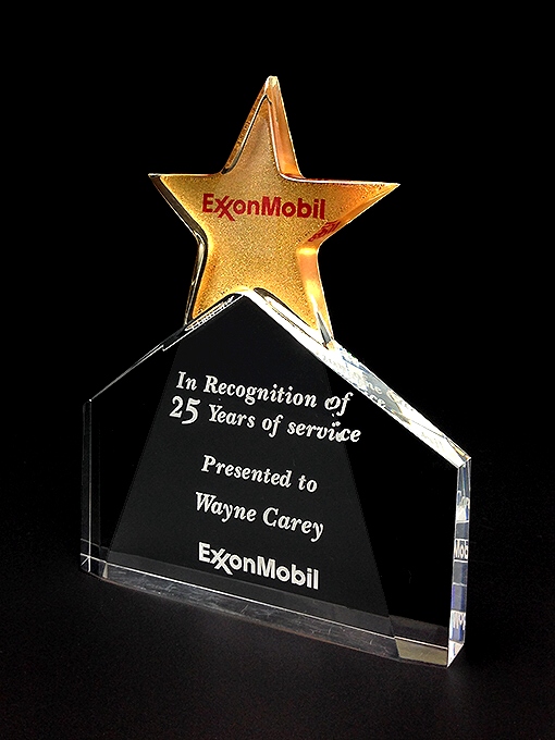 exquisite star trophy, exclusive star award, 